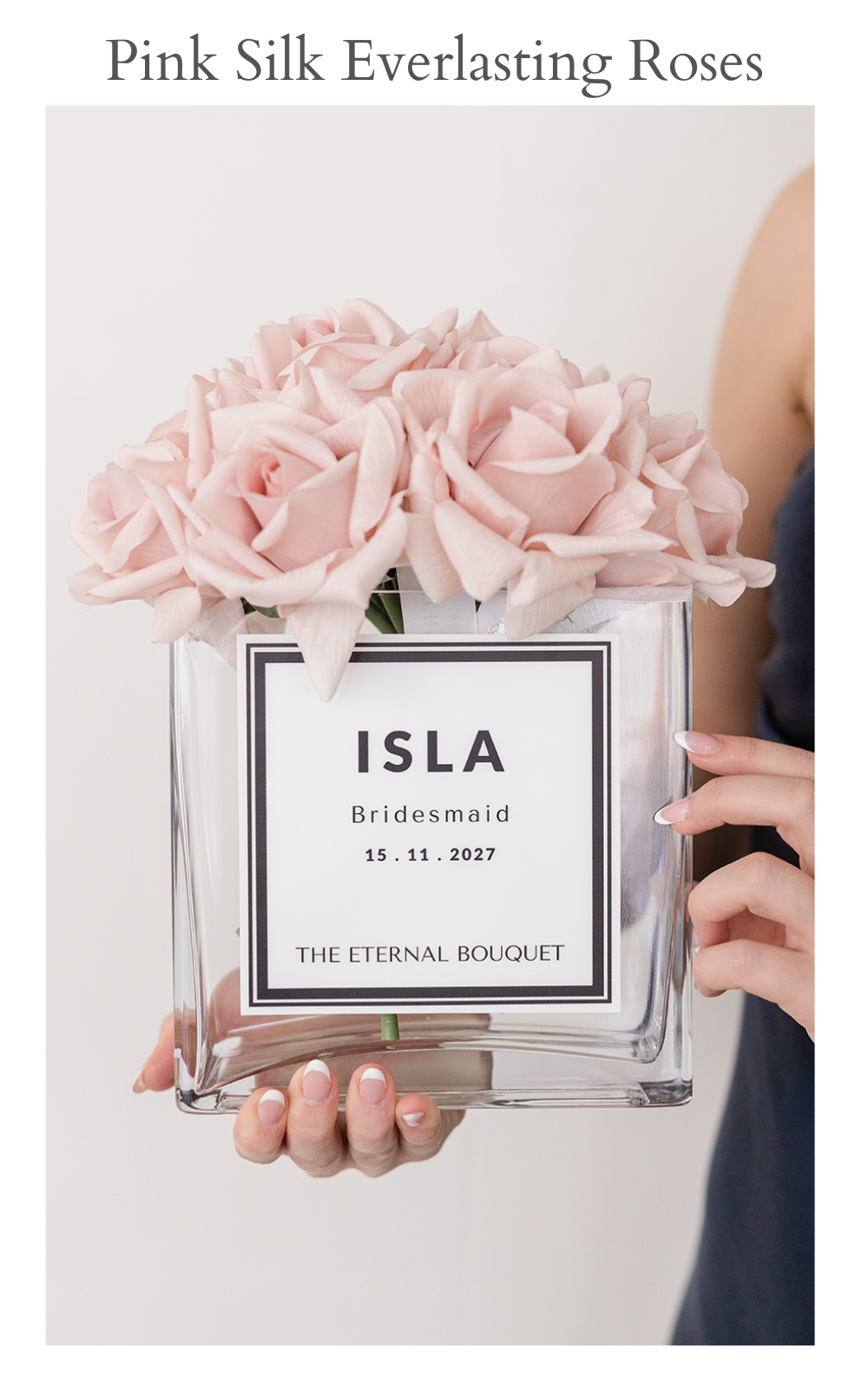 Personalised Bridesmaids Bouquet Keepsake