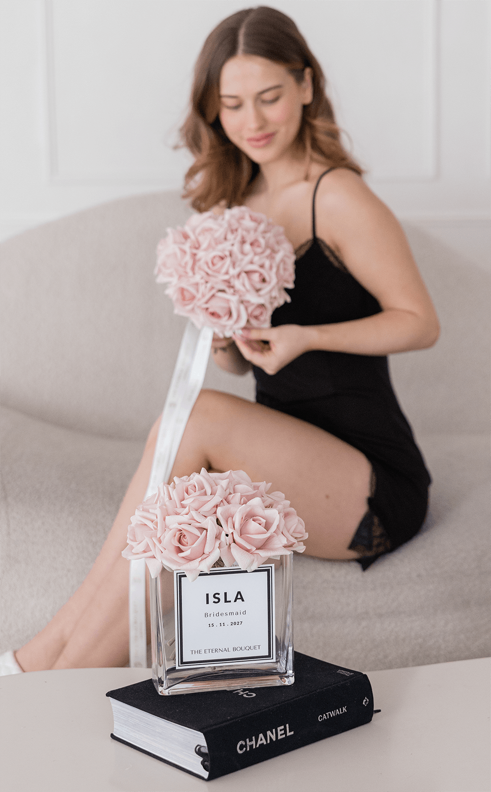 Personalised Bridesmaids Bouquet Keepsake