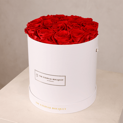 Round Everlasting Rose Box