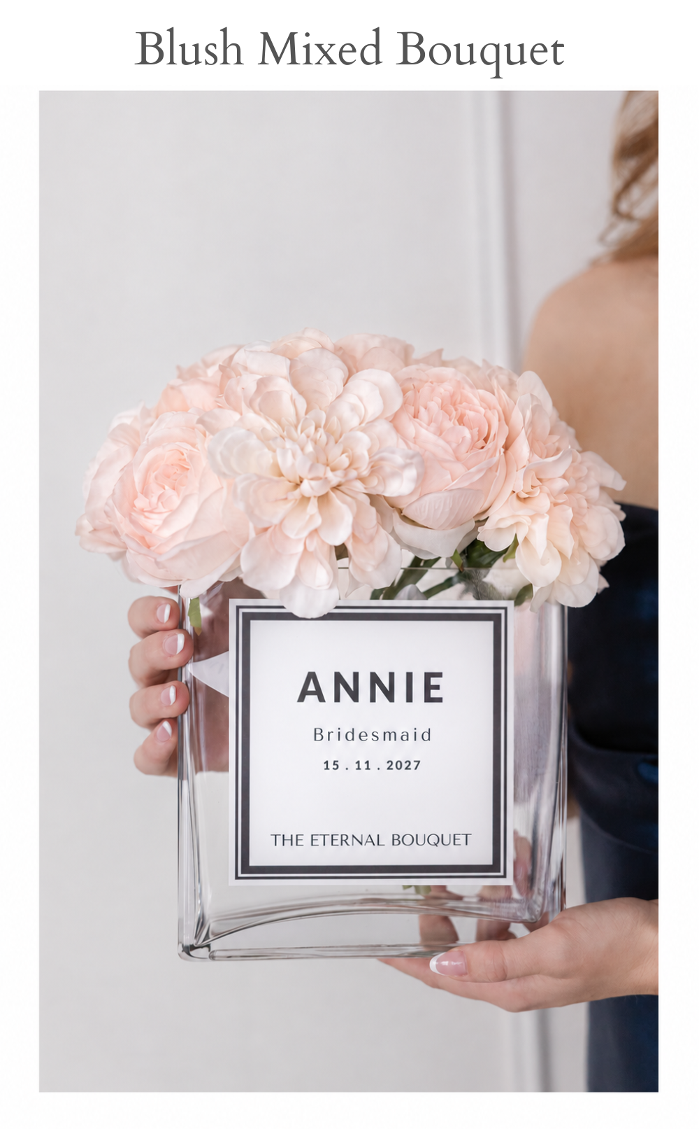 Personalised Bridesmaids Bouquet Keepsake
