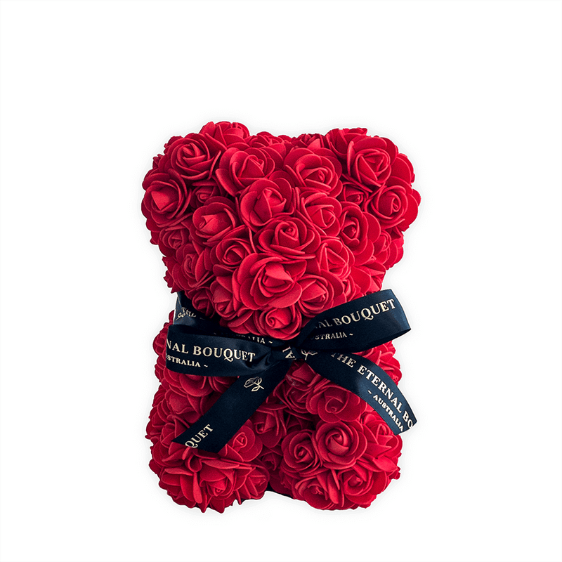 25cm discount rose bear