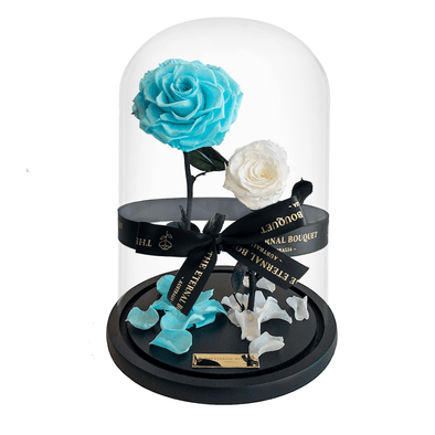 The Enchanted Duo - Tiffany & White - The Eternal Bouquet ®