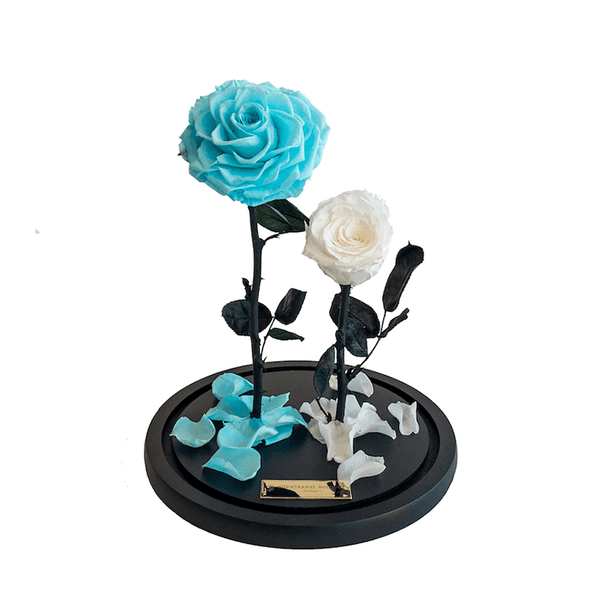 The Enchanted Duo - Tiffany & White - The Eternal Bouquet ®