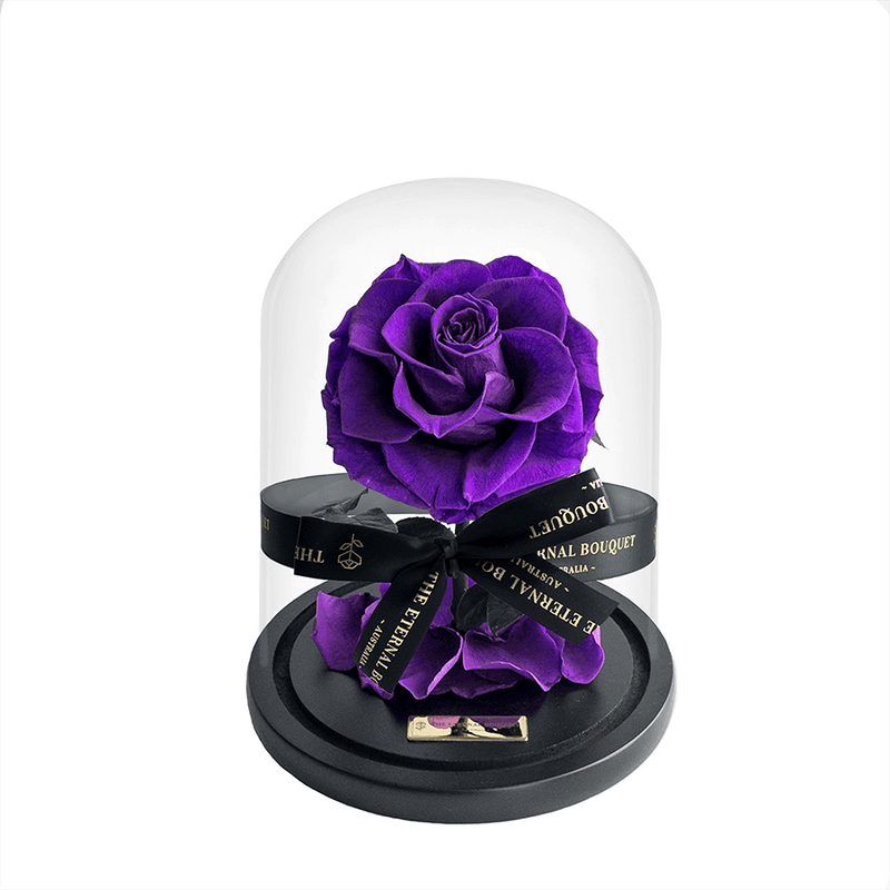 Purple Everlasting Rose Dome